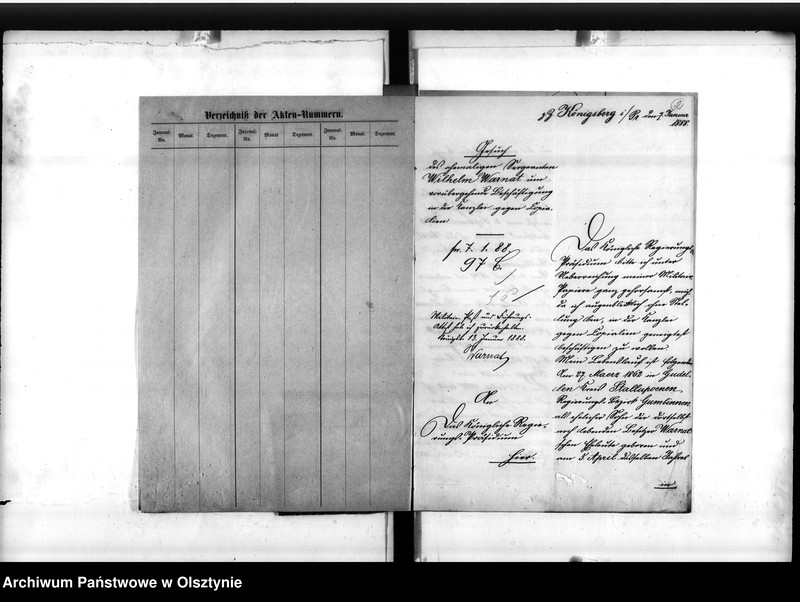 image.from.unit.number "Kanzlei-Hilfsarbeiter Warnat [Wilhelm]"