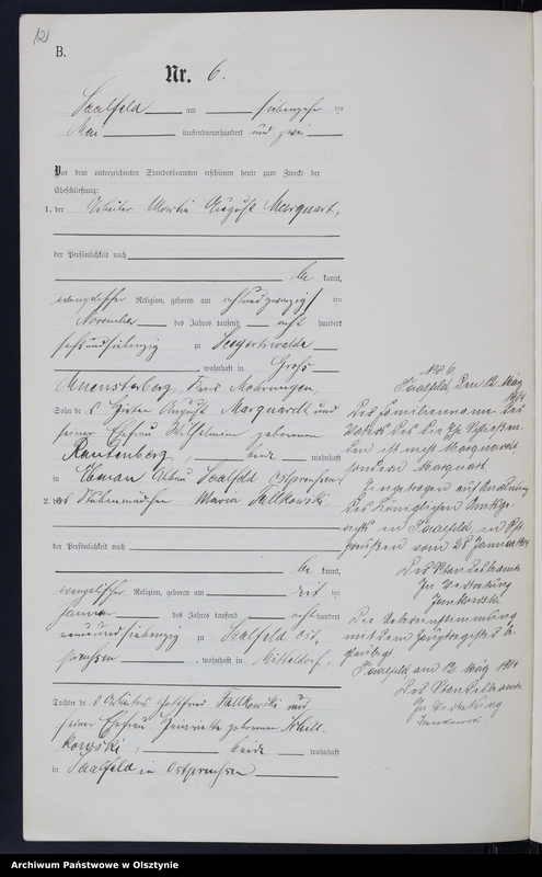 image.from.unit.number "Heiraths-Neben-Register Nr 1 - 14"