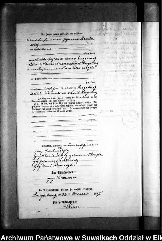 image.from.unit.number "Heiraths-Neben-Register des Preussischen Standes-Amtes Kehlen Kreis Angerburg"