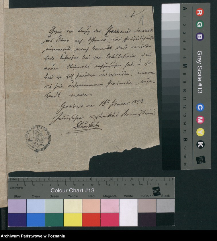 Obraz 4 z jednostki "A. betr. Zacharias von Marczewski"