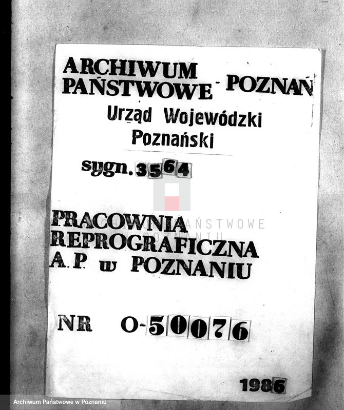 Obraz 1 z jednostki "Las majątku Krzycko Wielkie powiat leszczyński"
