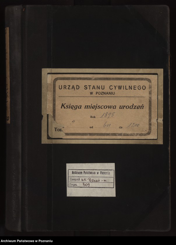 Obraz 2 z jednostki "Księga urodzeń t. II"