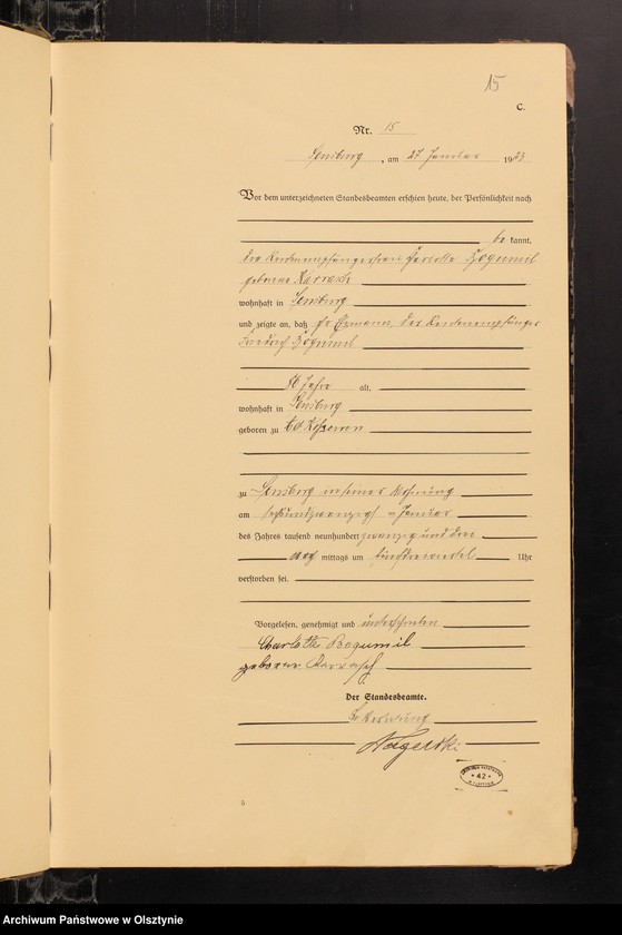 image.from.unit.number "Sterbe-Haupt-Register Nr 1-169"