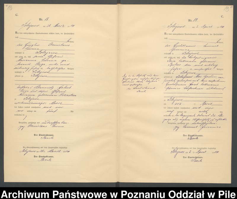 Obraz 12 z jednostki "Księga zgonów"