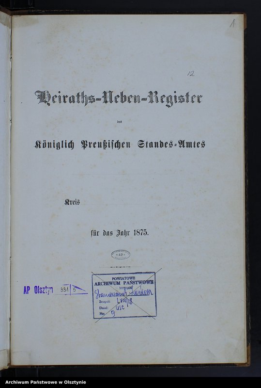 image.from.unit.number "Heiraths-Neben-Register Nr 1 - 10"
