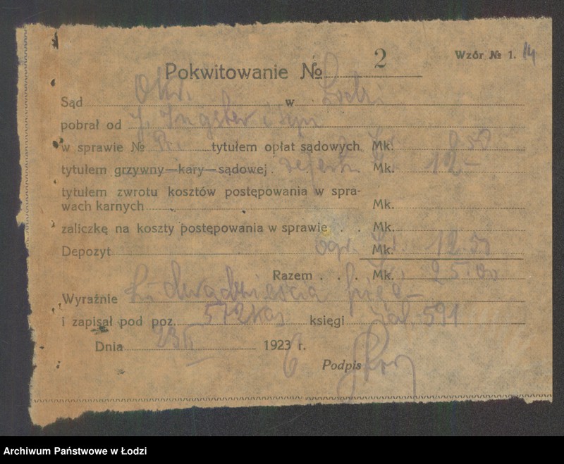 Obraz 16 z jednostki "Jakób Jűngster- agentura, sprzedaż surowców oraz komisowy skład wódek firmy "Krakus""