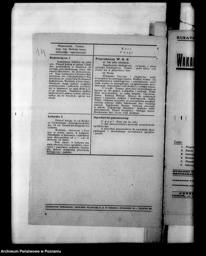 Obraz 17 z jednostki "Kursy nauczycieli wakacyjne- Programy, dzienniki zajęć, sprawozdania"