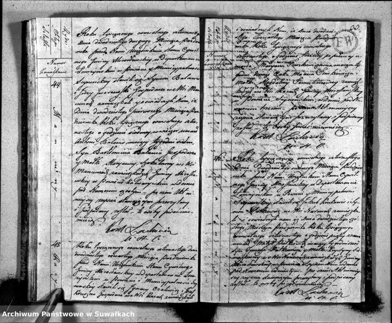 image.from.unit.number "Akta Umarłych w Gminie Mirosławskiey w R-u 1814 od dnia 1-go Stycznia do ostatniego Grudnia"