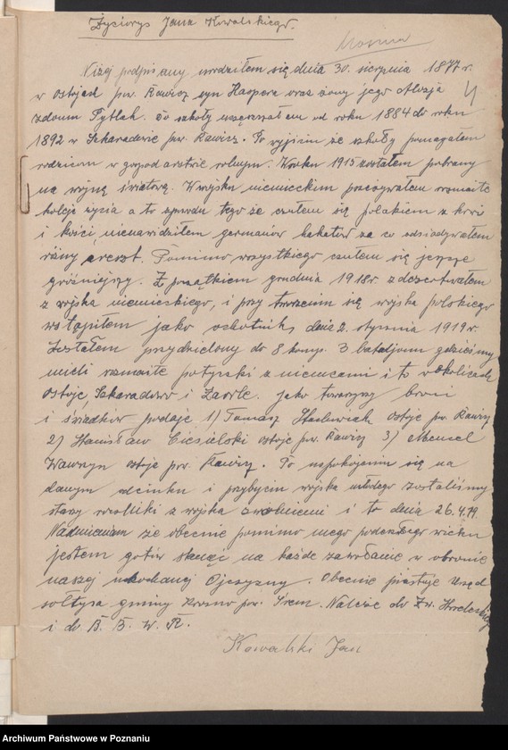 Obraz 7 z jednostki "Mosina, powiat Śrem - akta koła."