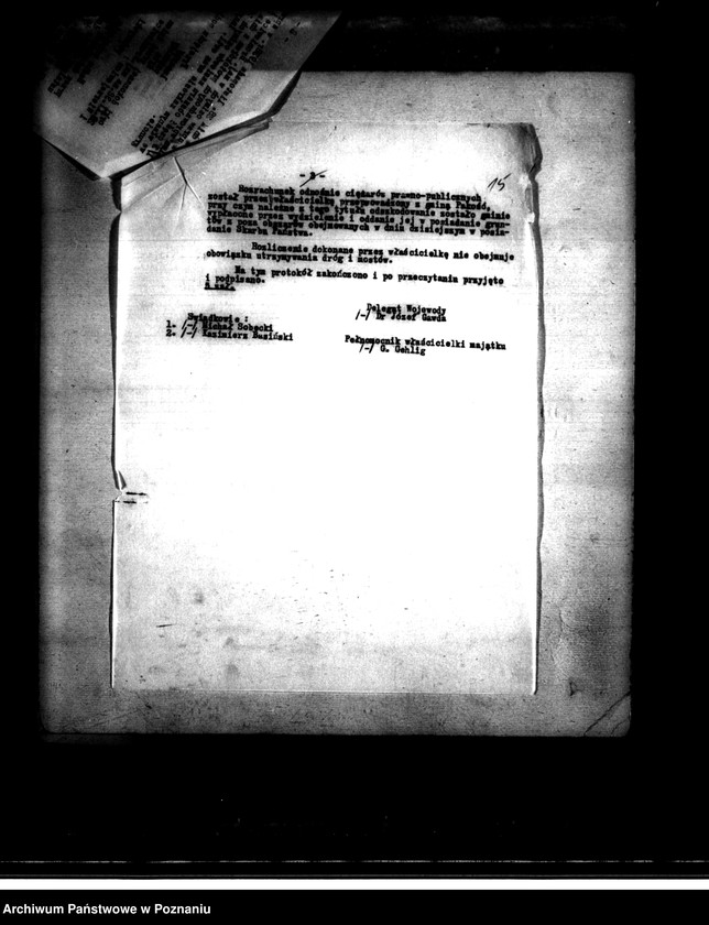 Obraz 19 z jednostki "Przymusowy wykup na cele reformy rolnej majątku Broniewice"