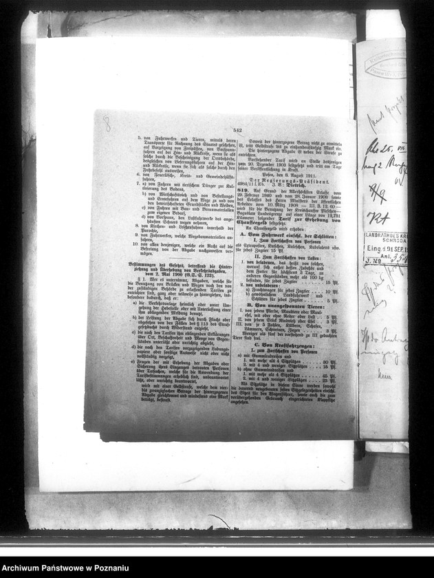 Obraz 12 z jednostki "Die Bildung einer Draenage-Genossenschaft in Buchwald Kreis Schroda Bukowy Las"