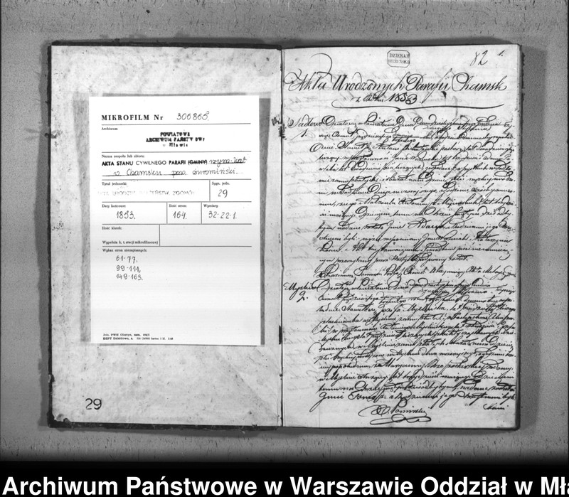 image.from.unit.number "Akta urodzin, małżeństw i zgonów"