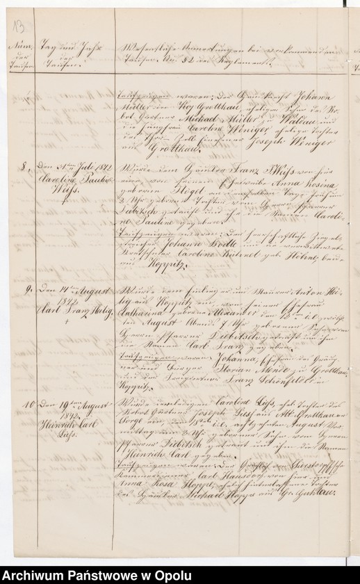 image.from.unit.number "Duplikate der Kirchen-Matrikel von Koppitz-Winzenberg 1841-1858 [wyznanie rzymskokatolickie]"