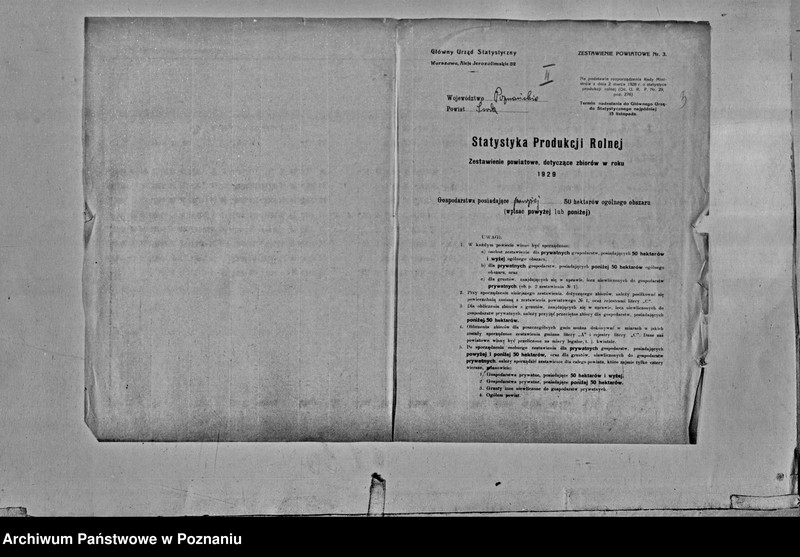 Obraz 5 z jednostki "Statystyka produkcji rolnej - zestawienie powiatowe - Środa"