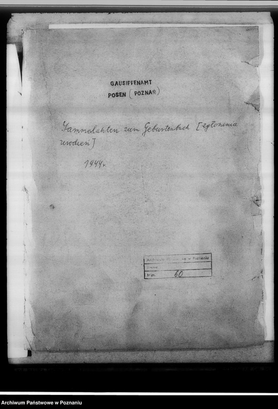Obraz 4 z jednostki "Sammelakten zum Geburtenbuch [zgłoszenia urządzeń]"