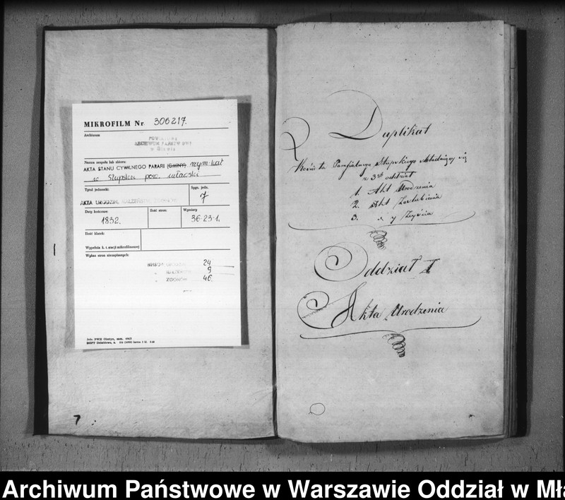 image.from.unit.number "Akta urodzeń, małżeństw i zgonów"