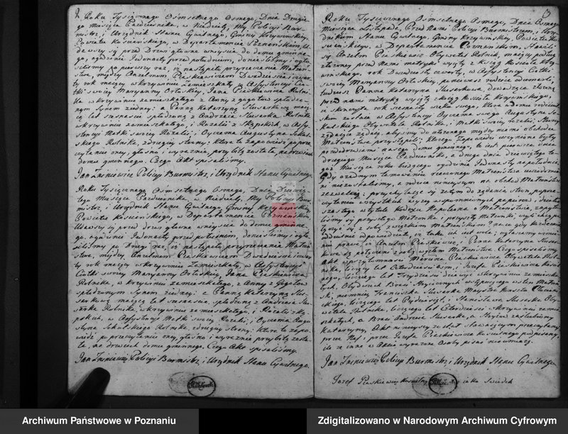 image.from.team "Akta stanu cywilnego Parafii Rzymskokatolickiej Krzywiń (pow. kościański)"
