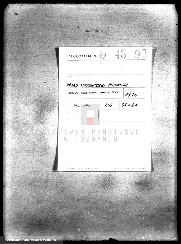 Obraz 2 z jednostki "Sprawy budowlane domeny Łęka"