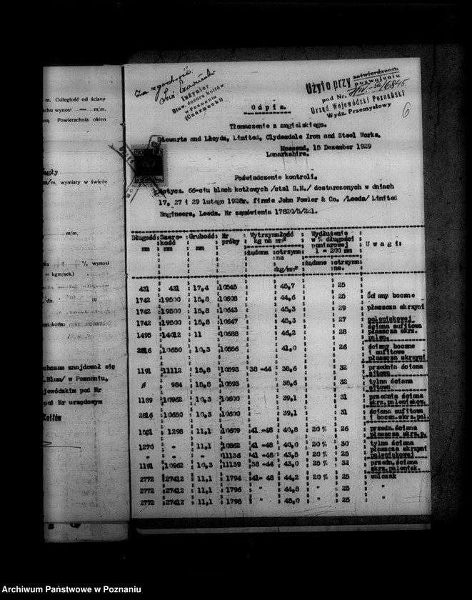 Obraz 11 z jednostki "Z. Niegolewski Chlewiska powiat szamotulski gospodarstwo rolne Z. Niegolewskiego nr woj. kotła 6845-"