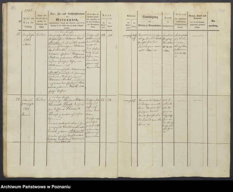 Obraz 13 z jednostki "Trauregister-Duplikat"