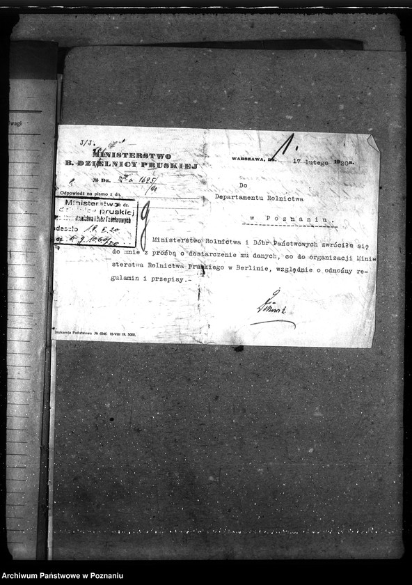 Obraz 5 z jednostki "Sprawy gospodarcze-ogólne Organizacja Departamentu [biurowa]"