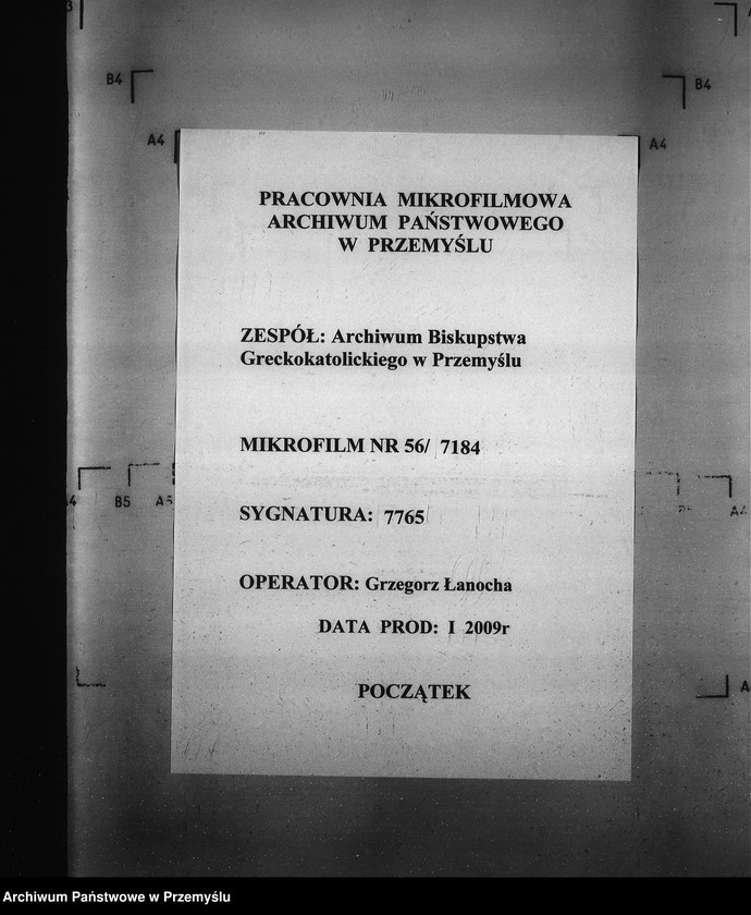 image.from.unit.number "[Kopie ksiąg metrykalnych parafii Twierdza z filiami Wojkowice, Zawadów (dekanat Sądowa Wisznia)]"