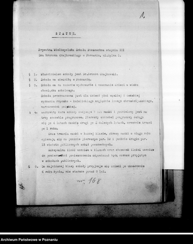 Obraz 5 z jednostki "Prywatna Szkoła Powszechna Czajkowskiego w Poznaniu"