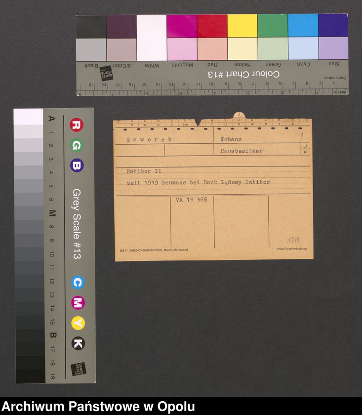 Obraz 3 z jednostki "[Gaworek Johann, Ratibor II]"