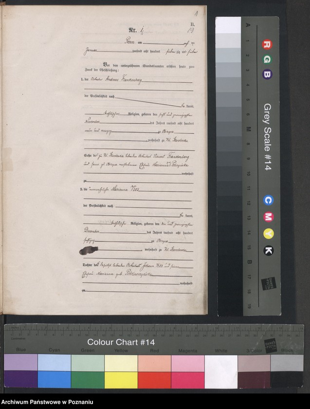 Obraz 3 z jednostki "Księga małżeństw"