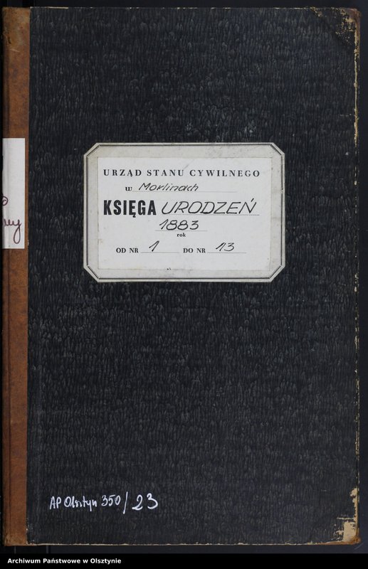 image.from.unit.number "Gewburts-Neben-Register Nr 1 - 13"