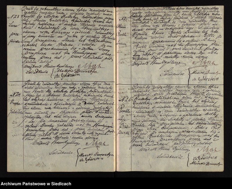 image.from.unit.number "Księga aktów zgonów wyznania mojżeszowego "