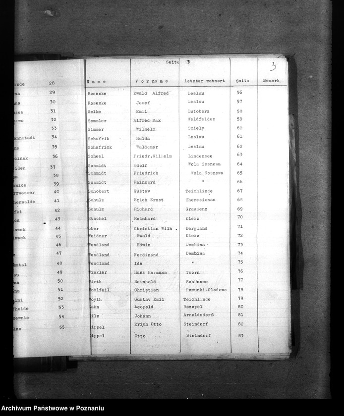 Obraz 7 z jednostki "Spisy miejscowych Niemców, którzy zginęli w 1939 roku. Kreis Leslau (Włocławek)"