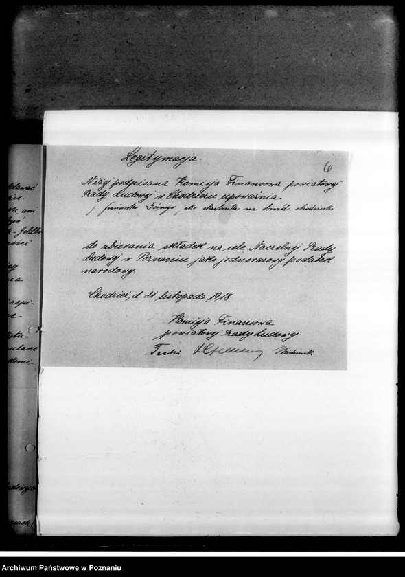 Obraz 9 z jednostki "Korespondencja, wytyczne, listy składek członkowskich"