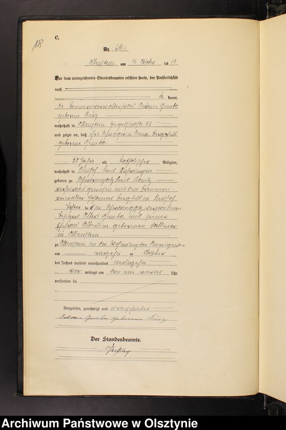 image.from.unit.number "Sterbe-Haupt-Register Nr 595-749"