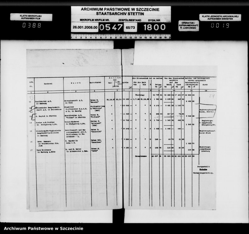 image.from.unit.number "Zinsbeihilfen für Schiffsneubauten, vol. II"