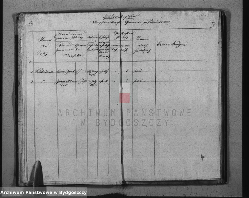image.from.team "Akta metrykalne żydowskiej gminy wyznaniowej w Kwieciszewie pow. Mogilno"
