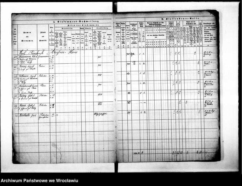 image.from.unit.number "Klassensteuerolle nebst Einkommens Nachweisung"