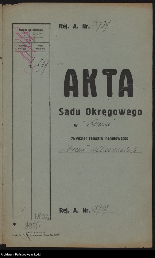 Obraz 2 z jednostki "Abram Mamelak – sklep spożywczy"