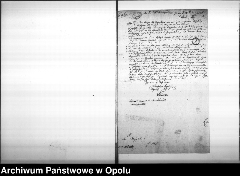 Obraz 5 z jednostki "Acta betreffend die verweigerte Annahme und Sorge für den Weisen-Knaben August von dem Borne. Vol. I"