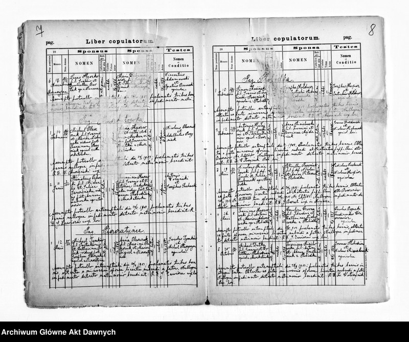 image.from.unit.number "Parafia: Borszczów. Dekanat: Borszczów. Kopie z ksiąg metrykalnych śl., zg. dla całej parafii (miasto Borszczów i wsie)."