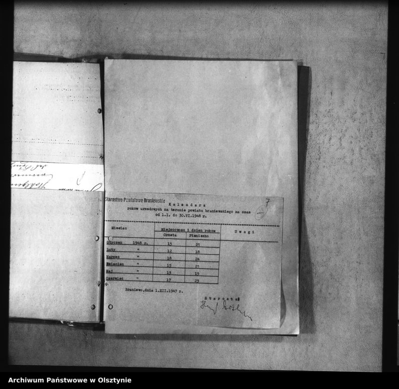 image.from.unit.number "Kalendarz roków urzędowych. Protokoły i sprawozdania"