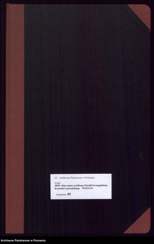 Obraz 2 z jednostki "Verzeichniss der Gestorbenen"