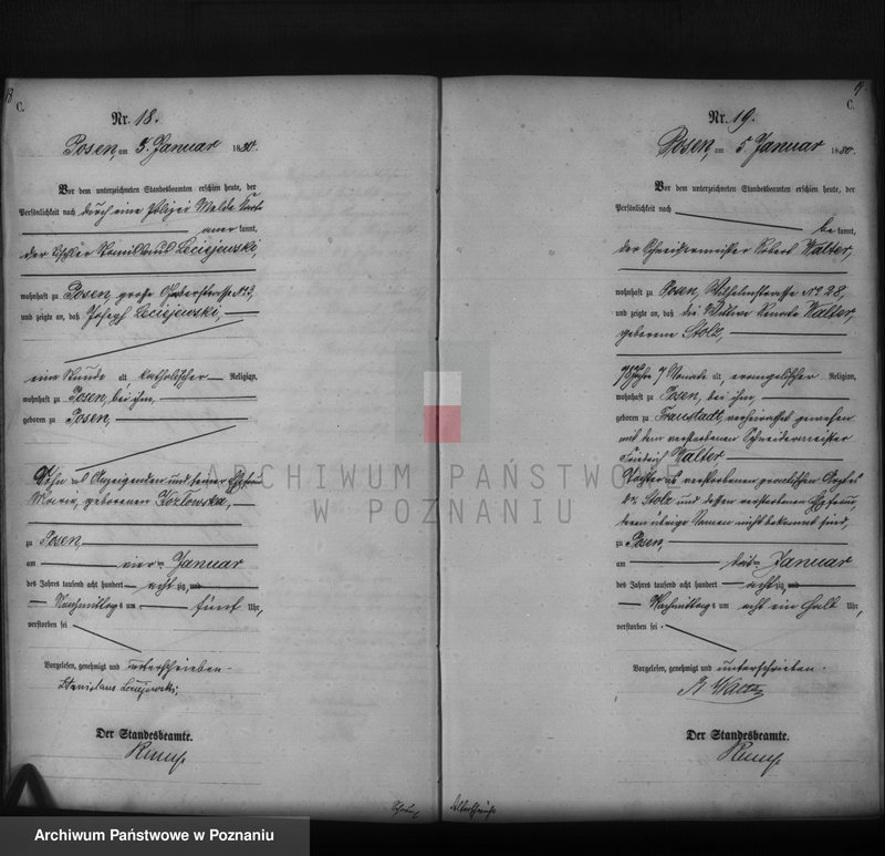 Obraz 11 z jednostki "Księga zgonów t. I"