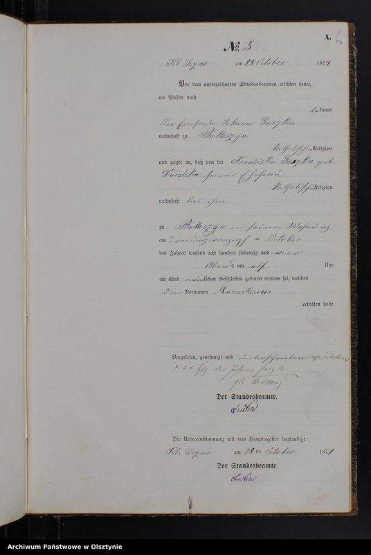image.from.team "Urząd Stanu Cywilnego w Boleszynie pow. nowomiejski (dawny pow. brodnicki)"