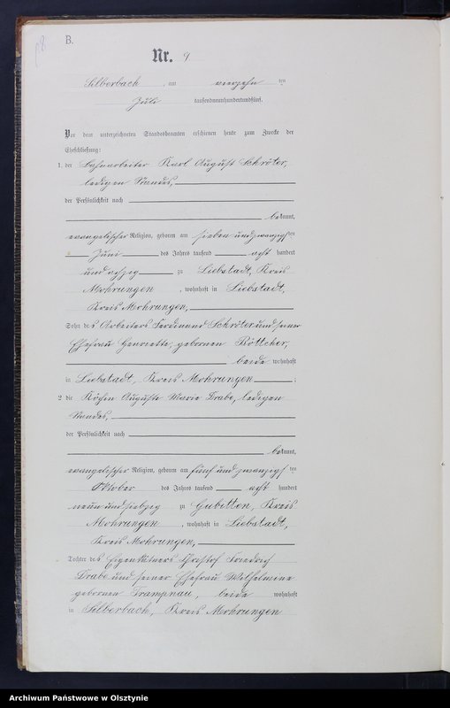 image.from.unit.number "Heiraths-Neben-Register Nr 1 - 16"