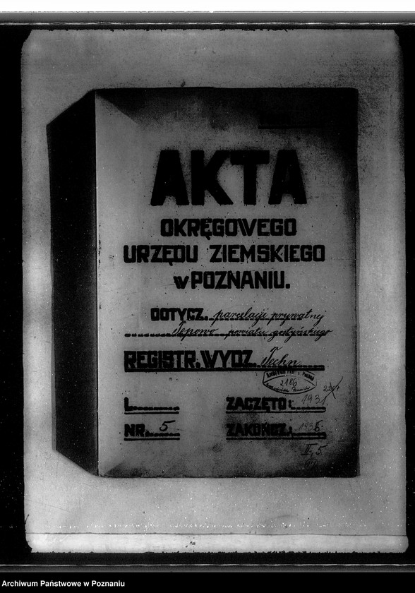 Obraz 4 z jednostki "Parcelacja prywatna Pępowo powiatu gostyńskiego"