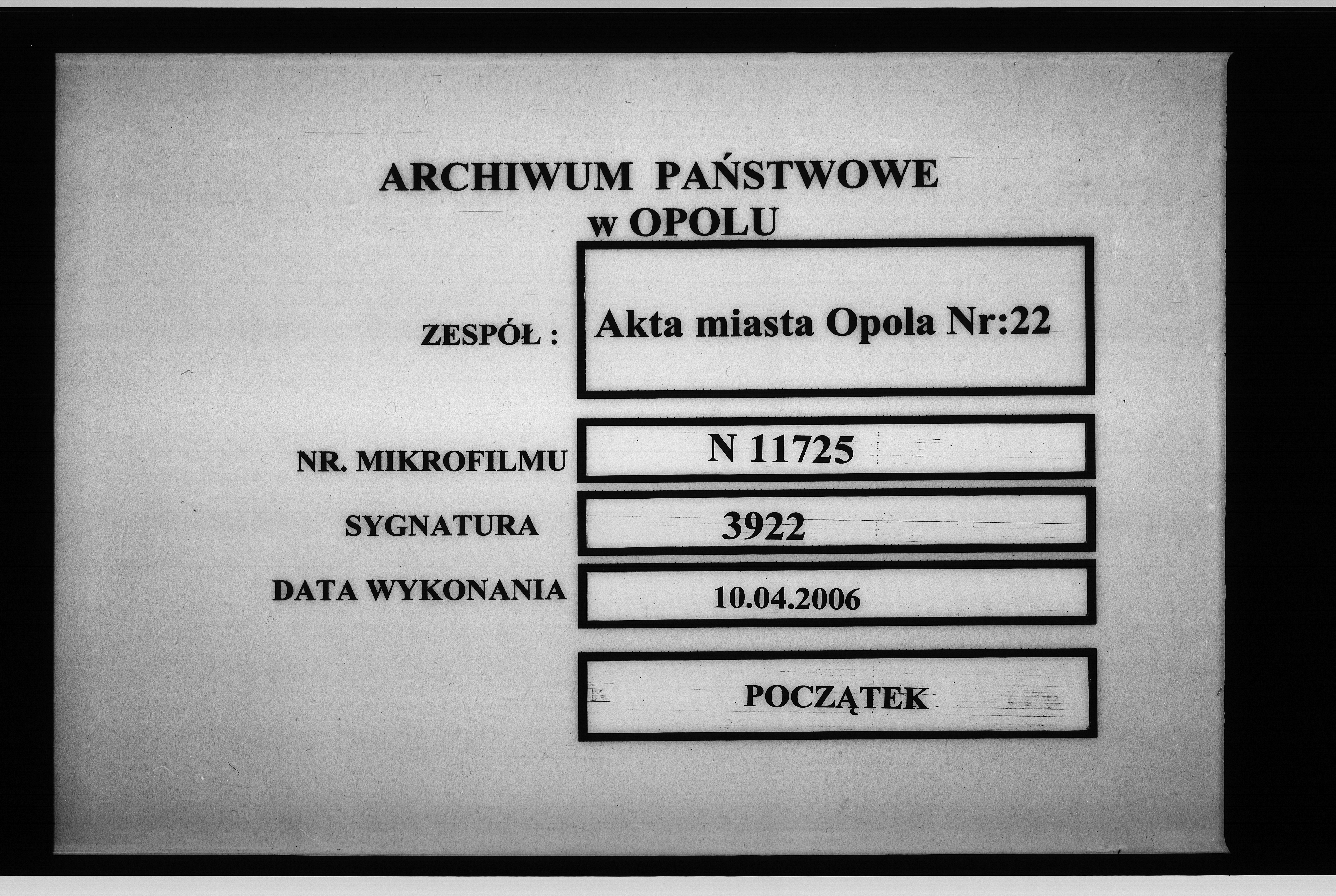 Obraz 1 z jednostki "Acta des Magistrats zu Oppeln betreffend: die Ablösung der Bäckerbankgerechtigkeit der Adalbert Reichertschen Erben sub Nro 9"