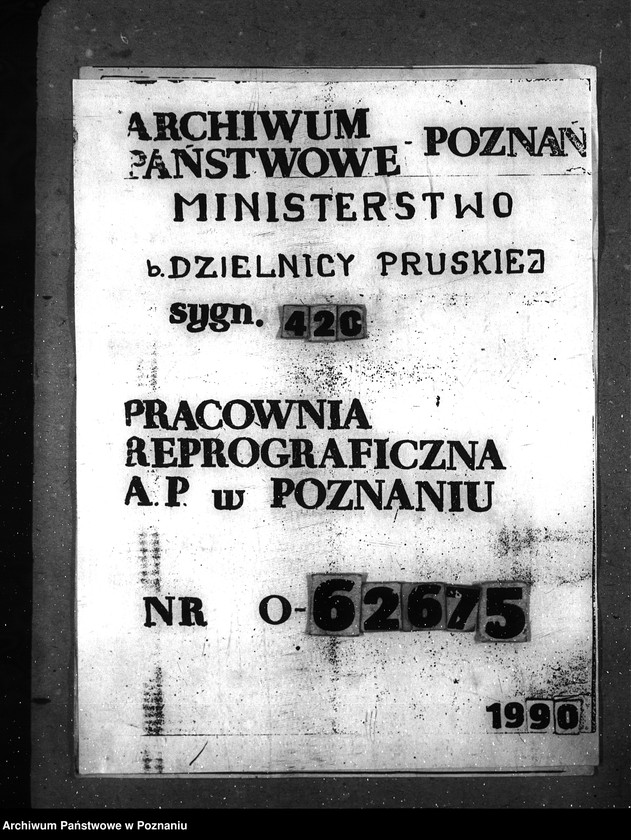 Obraz 1 z jednostki "Naczelna Rada Ludowa w Poznaniu wnioski rzemieślników"