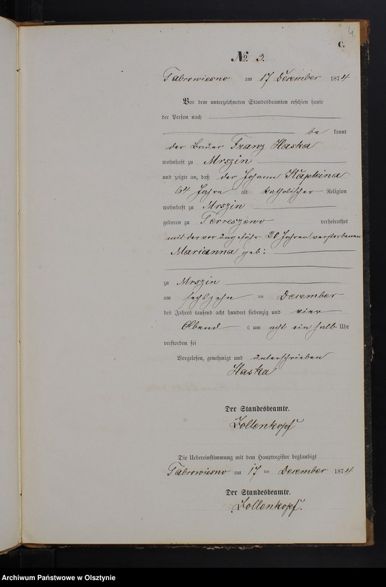 image.from.unit.number "Sterbe-Neben-Register Nr 1 - 4"