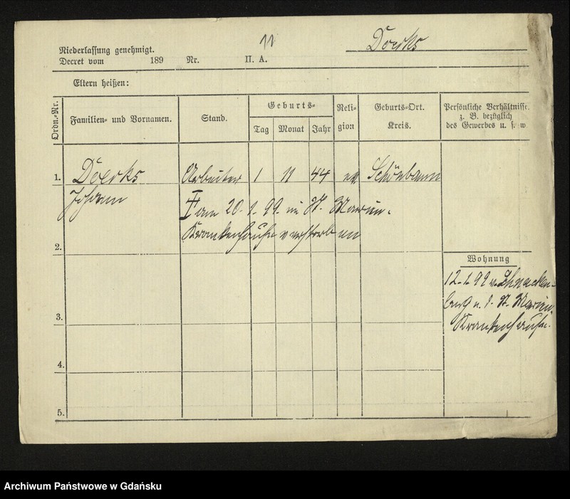 image.from.unit.number "Karty meldunkowe: Doerks -Dollase"